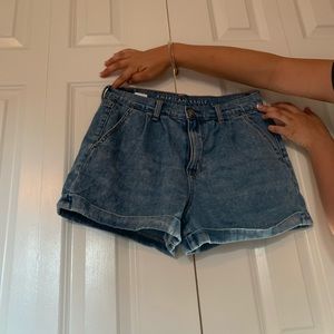 american eagle mom shorts
